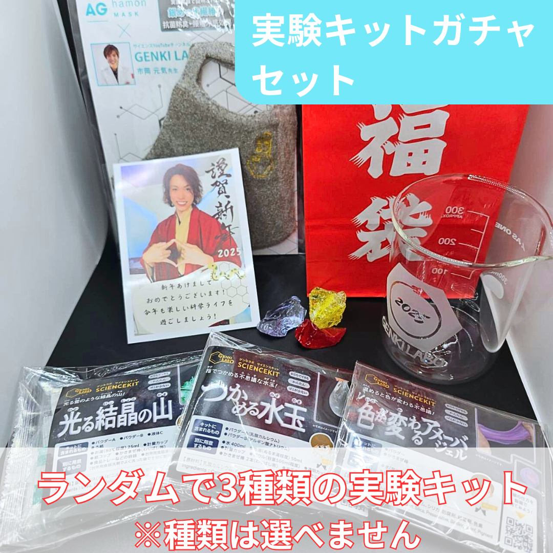 【限定100個追加販売!】福袋 2025 オリジナル「巳年」ビーカーコップが必ずもらえる【1月末までに発送】