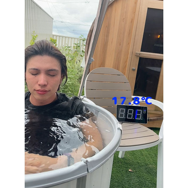 一人用コンパクト水風呂キット!ZR-250型(推奨水温15℃)