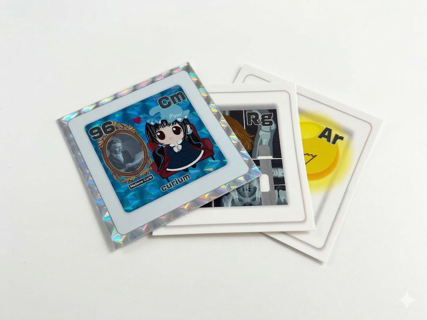 【元素ガチャ】ランダムで3種類の元素（シール付き）