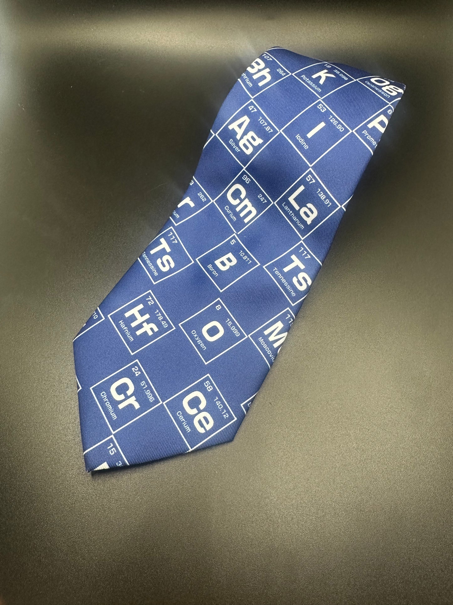 【NEW】GENKILABOオリジナルネクタイ（元素周期表・ベンゼン環）(単品)