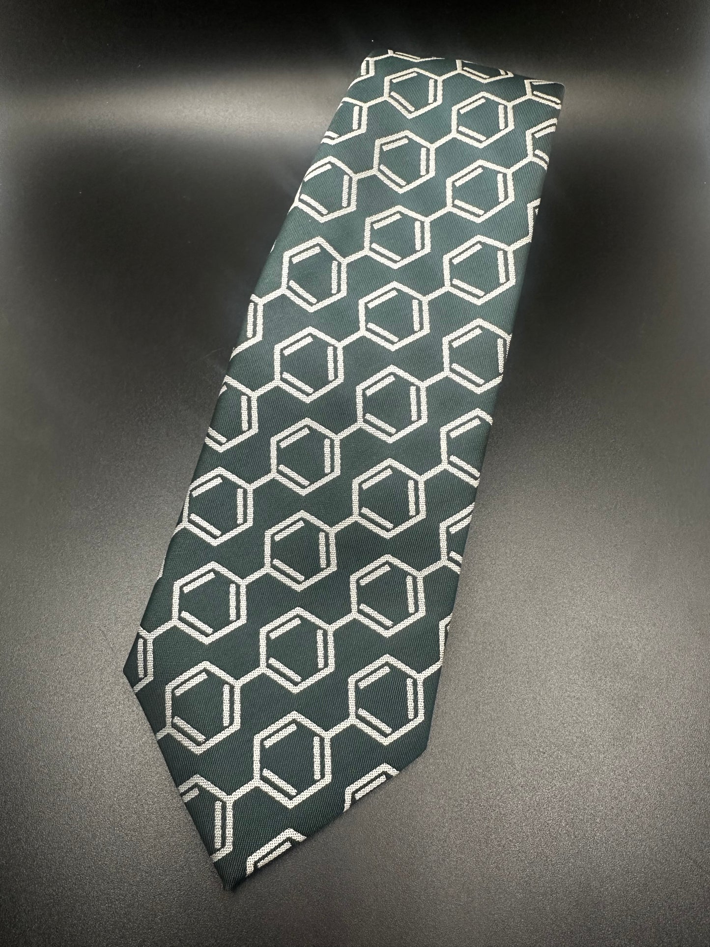 【NEW】GENKILABOオリジナルネクタイ（元素周期表・ベンゼン環）(単品)