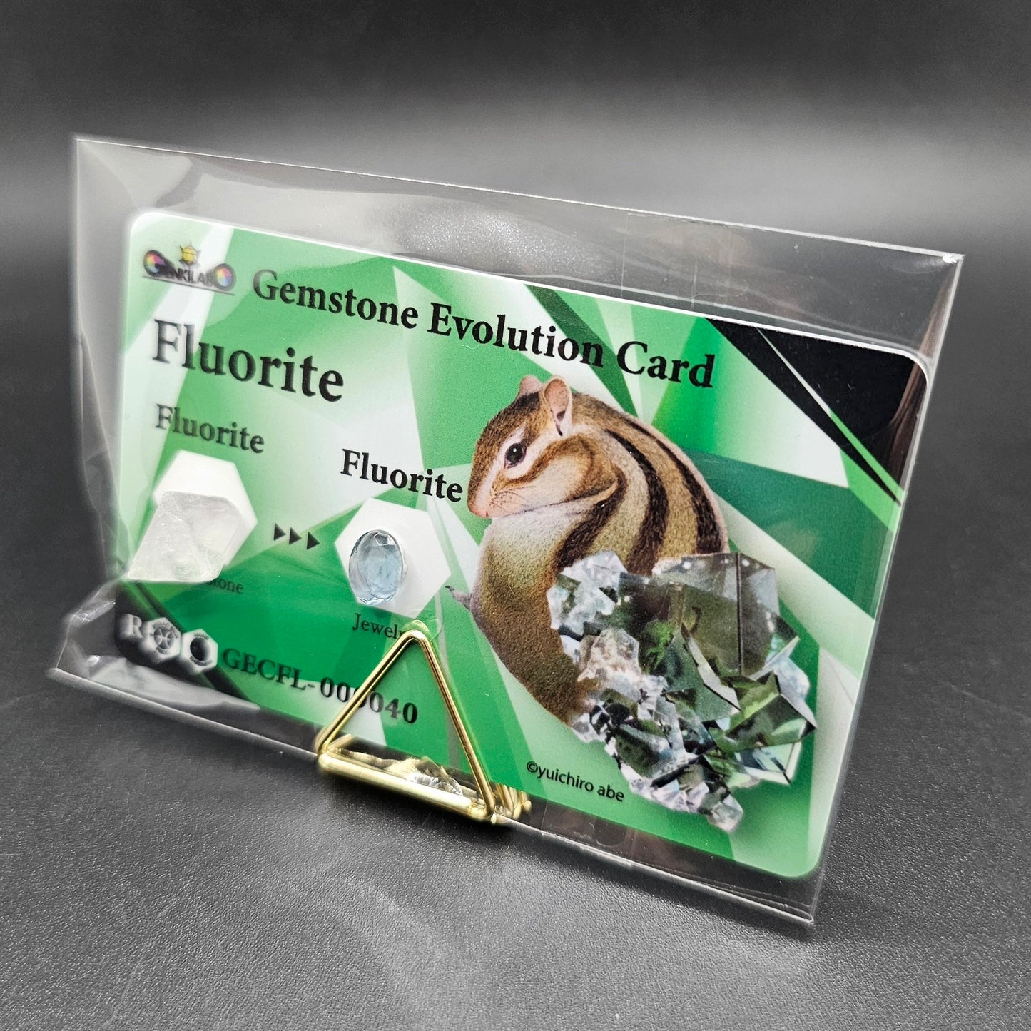 【宝石カードガチャ】本物の宝石&原石付き「Gemstone Evolution Card」がランダムで1種類当たる！