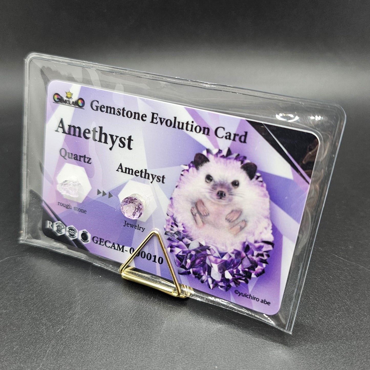 【宝石カードガチャ】本物の宝石&原石付き「Gemstone Evolution Card」がランダムで1種類当たる！