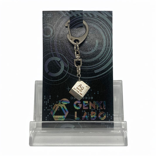 元素キューブキーホルダー【選べる8元素｜正面or斜め】