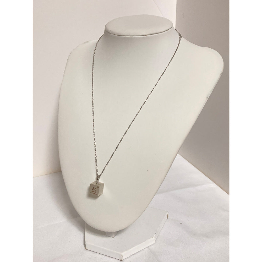 元素キューブネックレス【選べる8元素｜正面or斜め｜2サイズ（40cm～45cm or 50cm～55cm）】