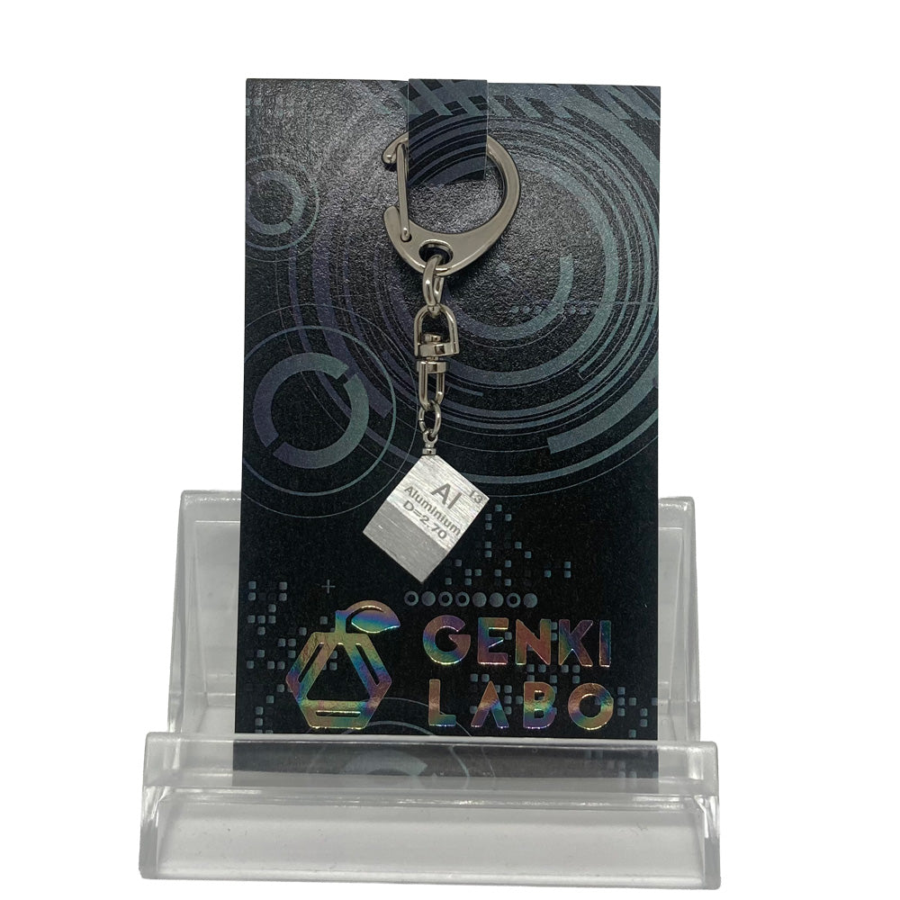 元素キューブキーホルダー【選べる8元素｜正面or斜め】