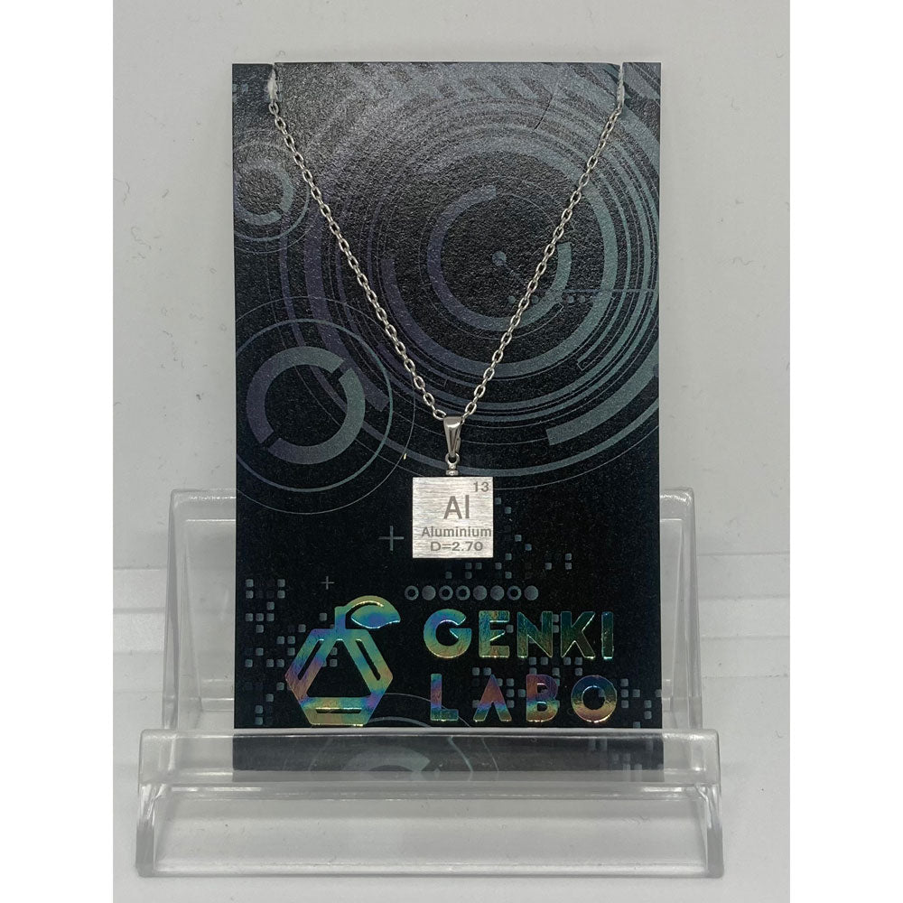 元素キューブネックレス【選べる8元素｜正面or斜め｜2サイズ（40cm