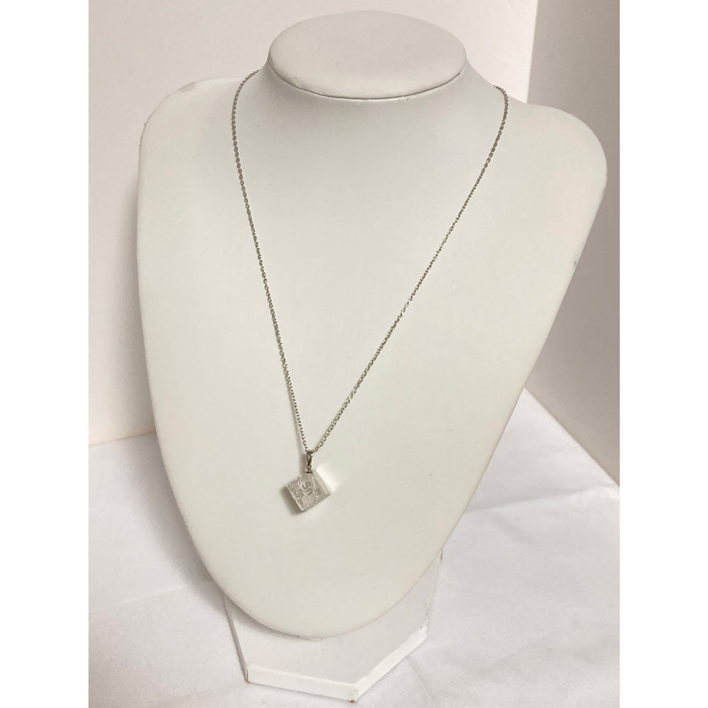 元素キューブネックレス【選べる8元素｜正面or斜め｜2サイズ（40cm～45cm or 50cm～55cm）】