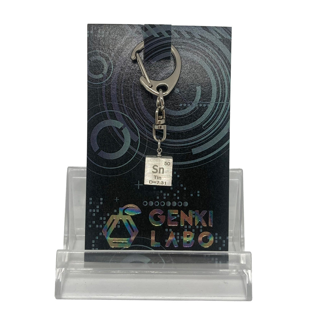 元素キューブキーホルダー【選べる8元素｜正面or斜め】