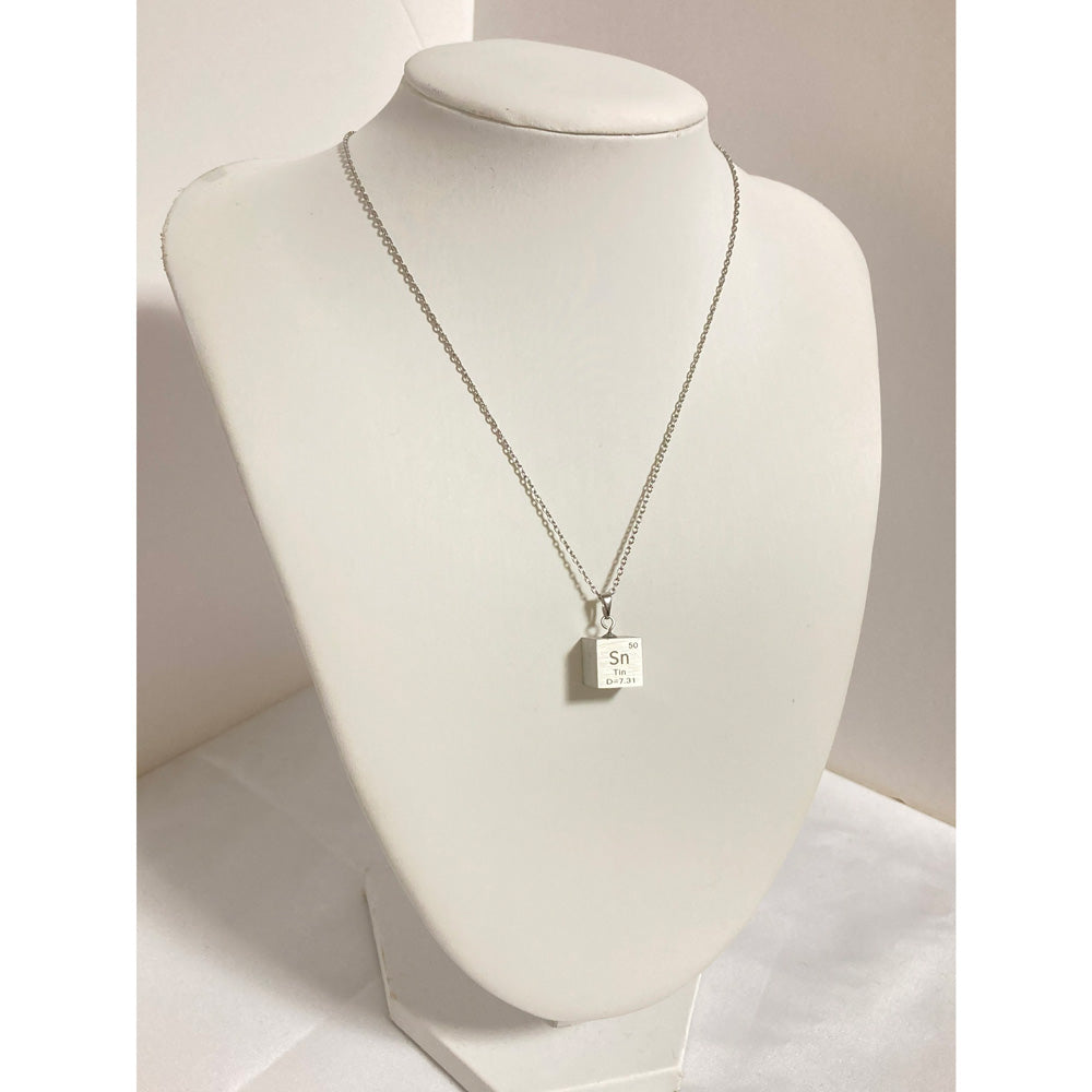 元素キューブネックレス【選べる8元素｜正面or斜め｜2サイズ（40cm～45cm or 50cm～55cm）】