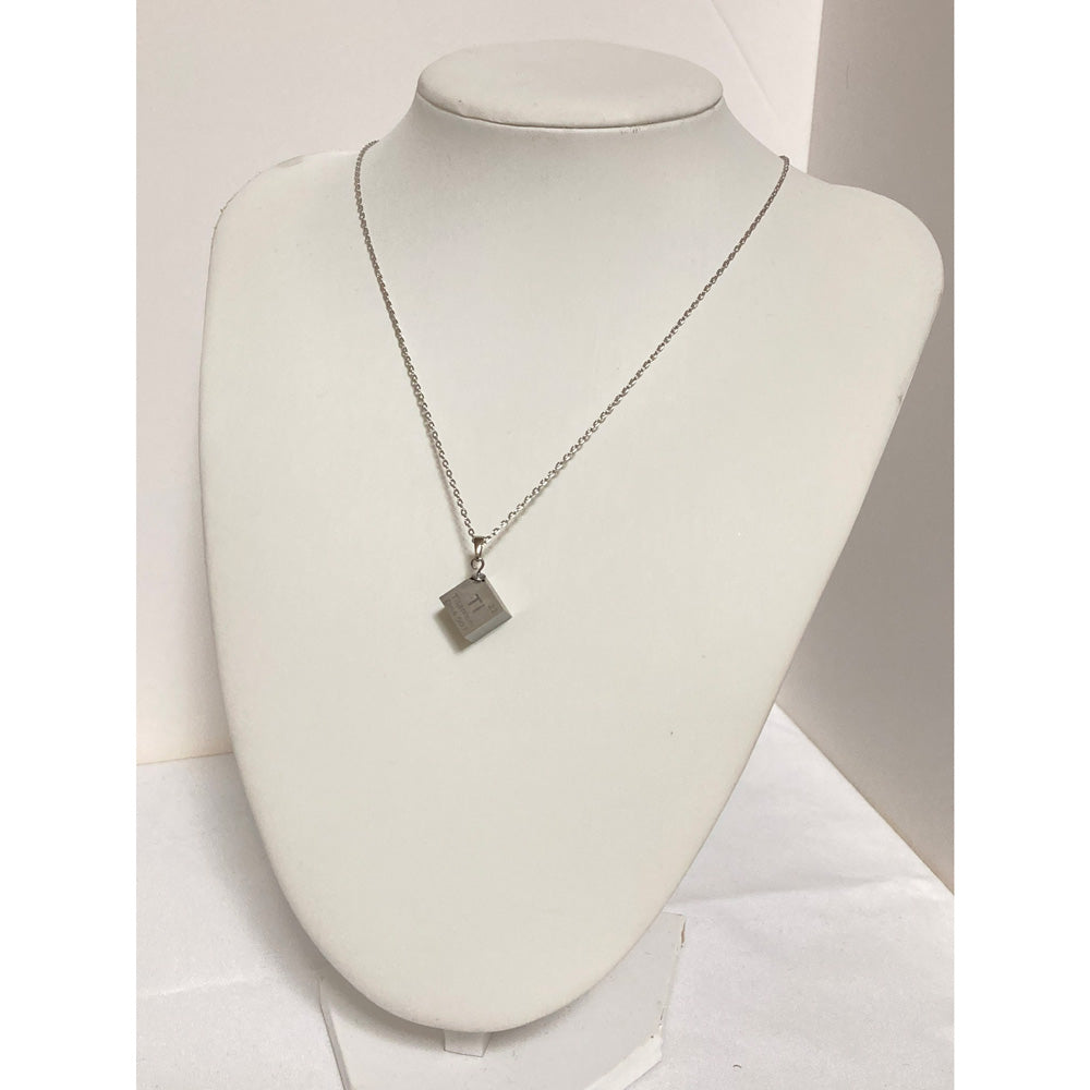 元素キューブネックレス【選べる8元素｜正面or斜め｜2サイズ（40cm～45cm or 50cm～55cm）】