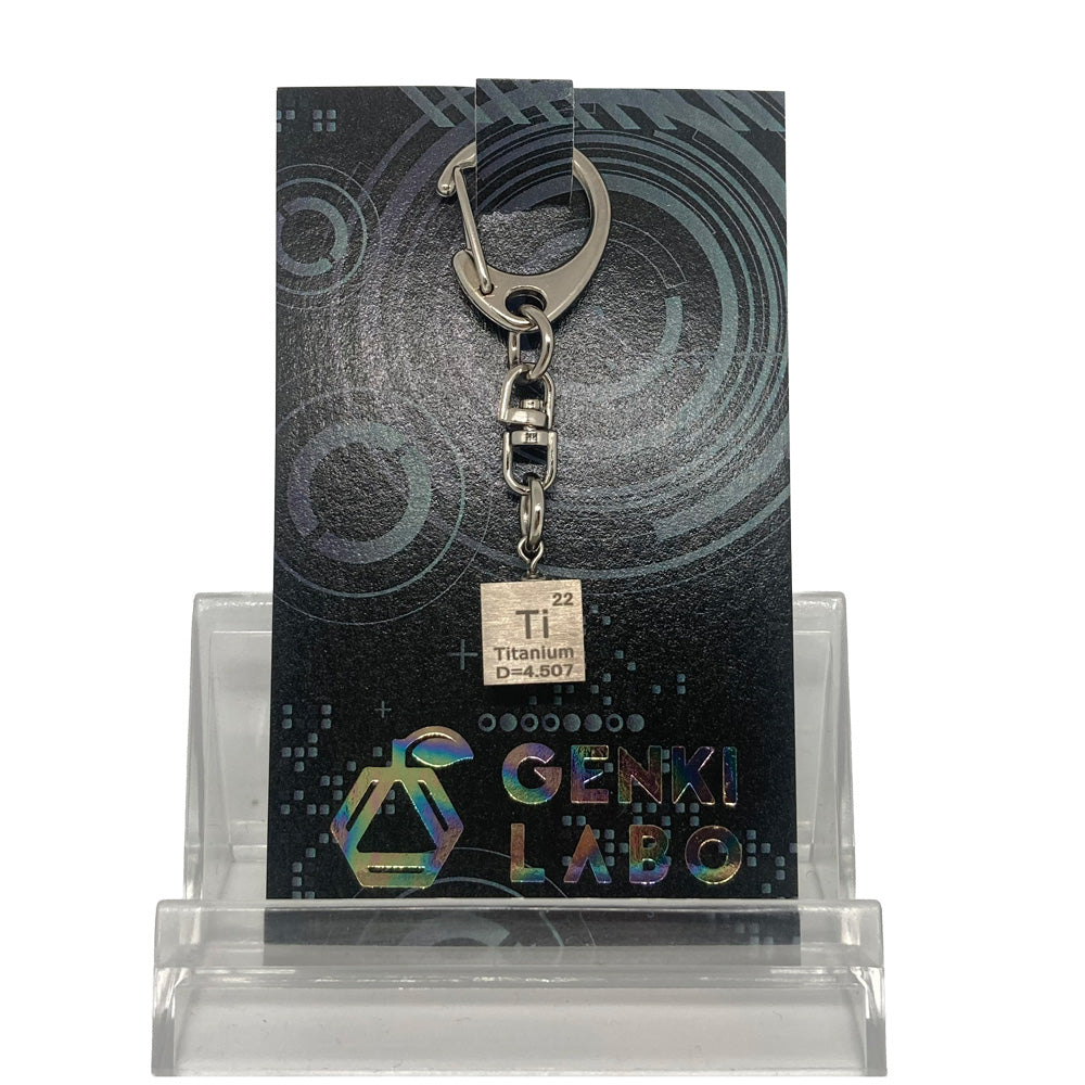 元素キューブキーホルダー【選べる8元素｜正面or斜め】