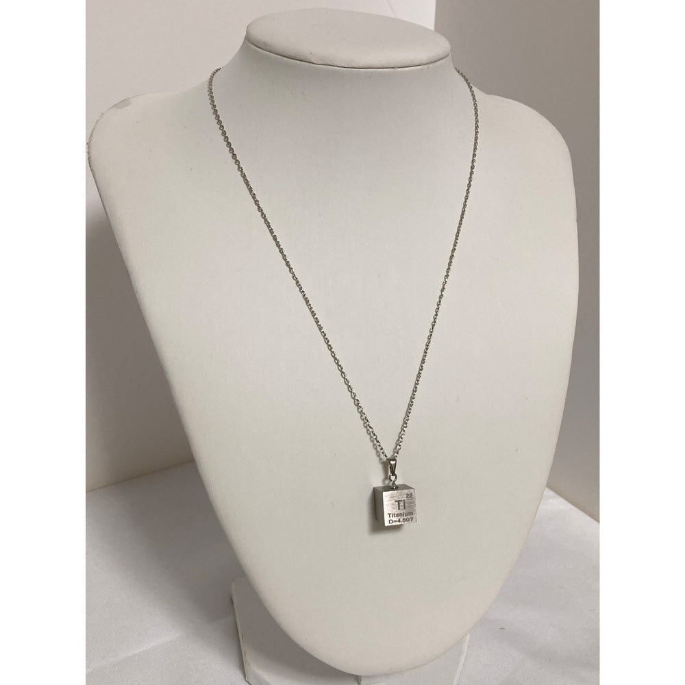 元素キューブネックレス【選べる8元素｜正面or斜め｜2サイズ（40cm～45cm or 50cm～55cm）】