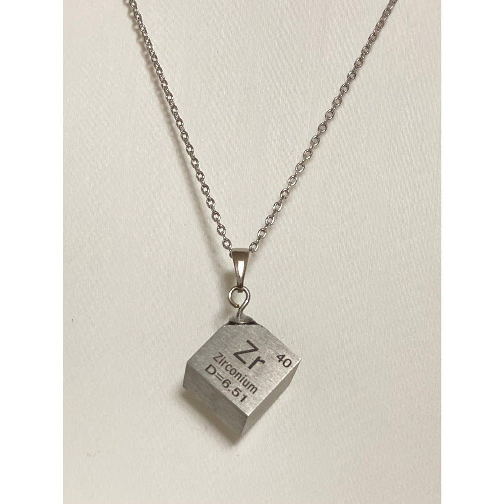 元素キューブネックレス【選べる8元素｜正面or斜め｜2サイズ（40cm～45cm or 50cm～55cm）】