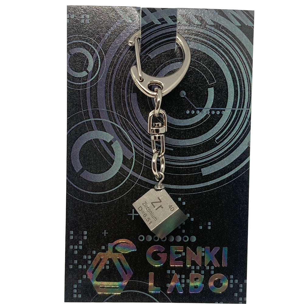 元素キューブキーホルダー【選べる8元素｜正面or斜め】