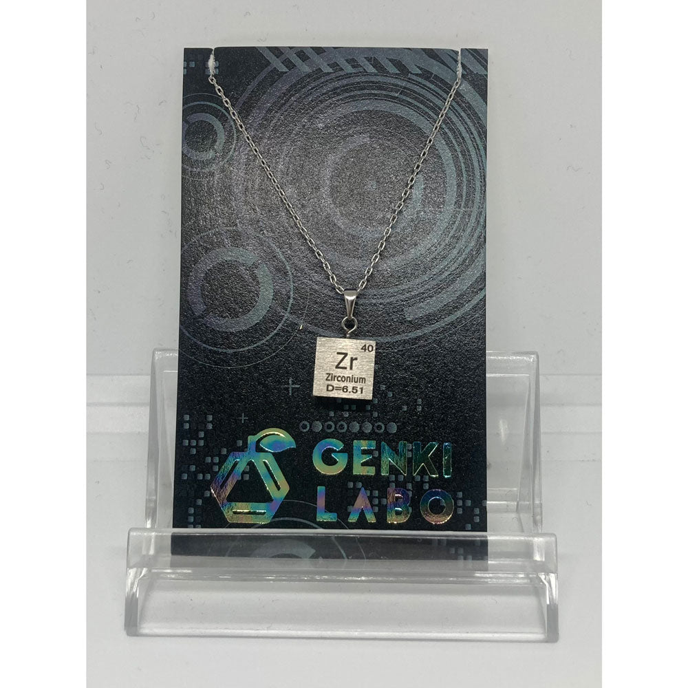 元素キューブネックレス【選べる8元素｜正面or斜め｜2サイズ（40cm