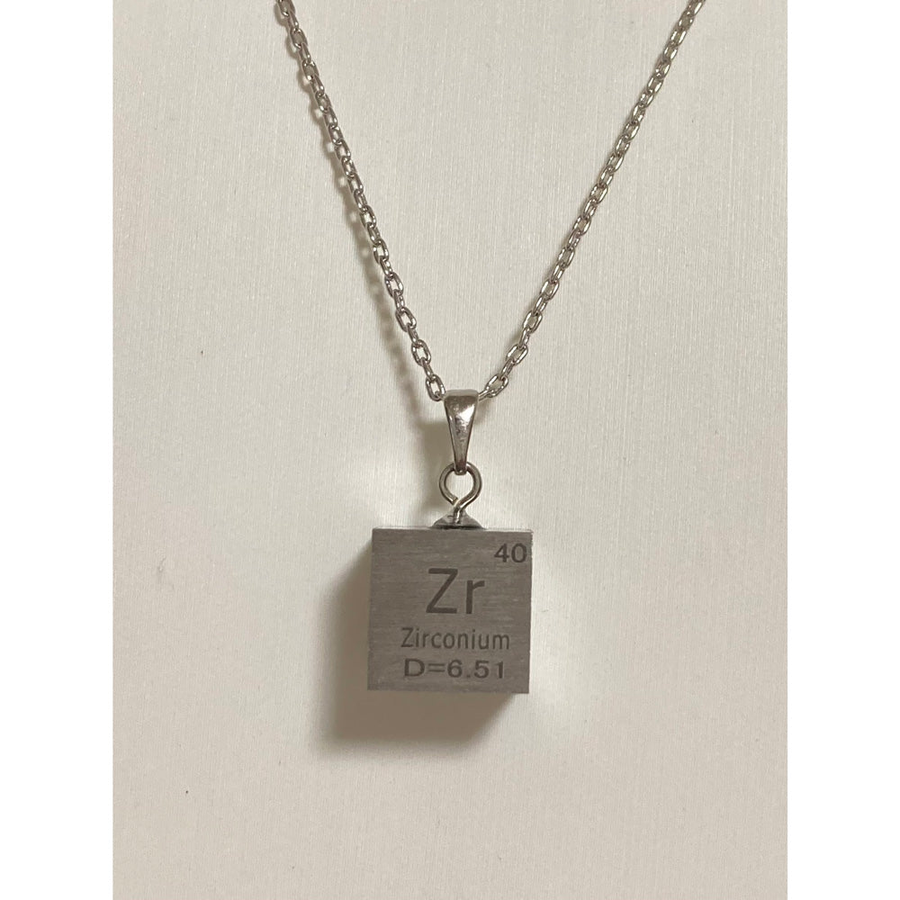 元素キューブネックレス【選べる8元素｜正面or斜め｜2サイズ（40cm～45cm or 50cm～55cm）】